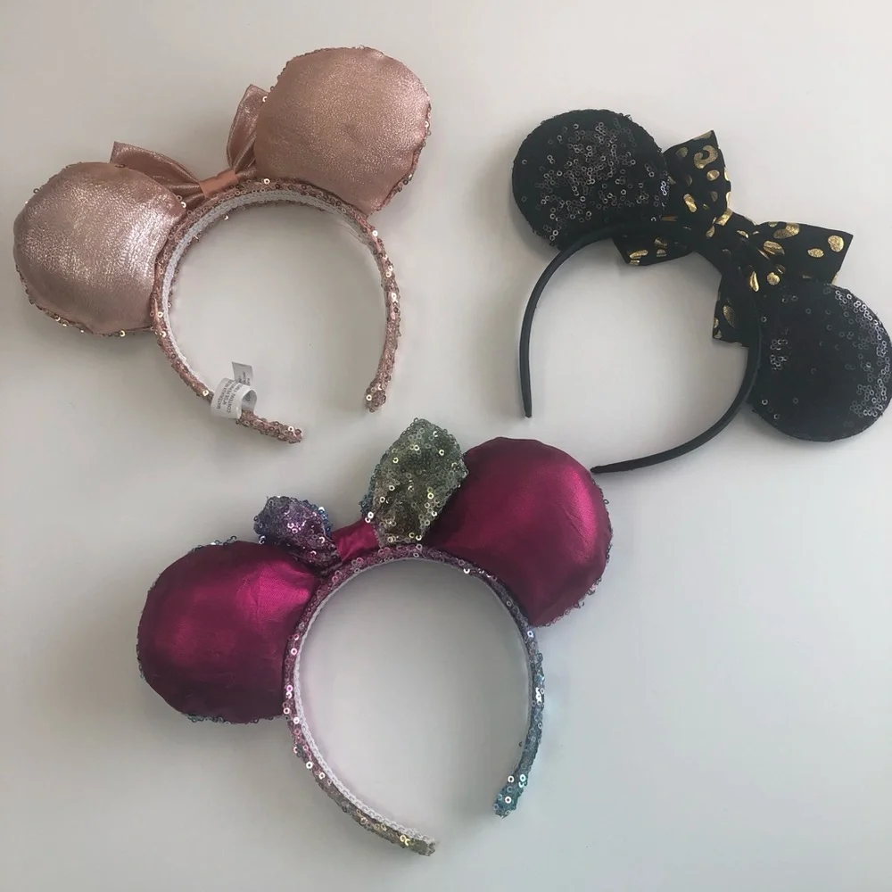 Disney Minnie Mouse Ears bundle! - Picture 2 of 5